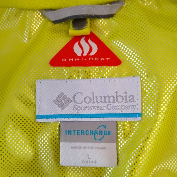 Columbia Kids Jacket - Gray and Yellow - Picture 9 of 15